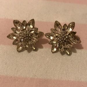 Gold tone earrings